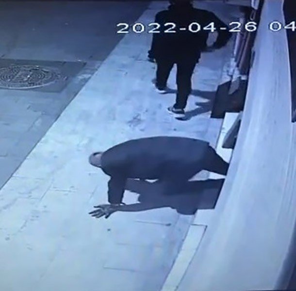 Sürüngen Hırsızlar Kamerada
