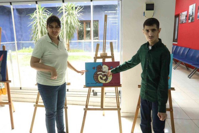 Hatmek’te Çocuklardan Resim Sergisi