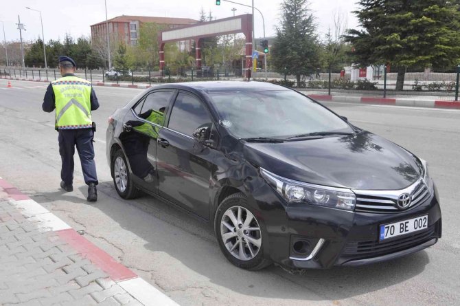 Karaman’da Sivil Askeri Aracın Çarptığı Yaya Ağır Yaralanandı