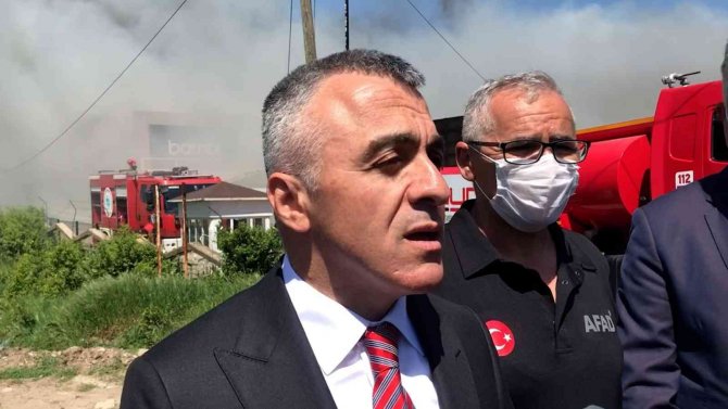 Kırklareli Valisi Bilgin: "Yangın Şu An Kontrolümüzde, Endişelenecek Bir Şey Yok"