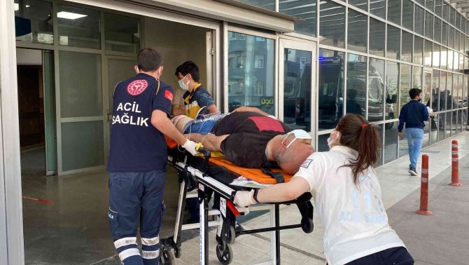 Fabrikada Silahlı Saldırıya Uğrayan Şahıs Yaralandı
