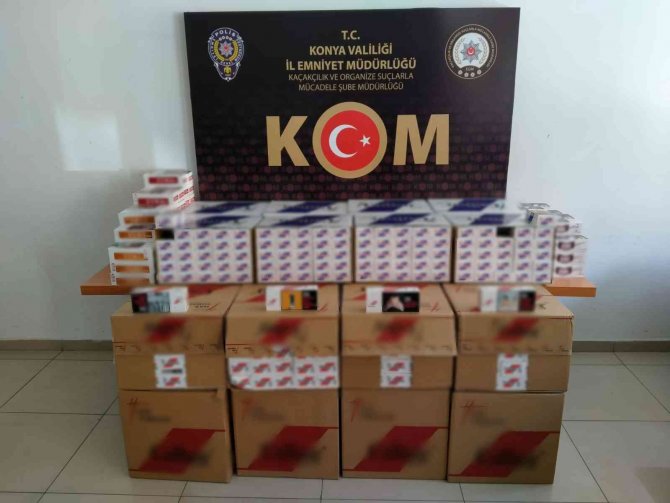 Konya’da Kaçakçılık Operasyonu