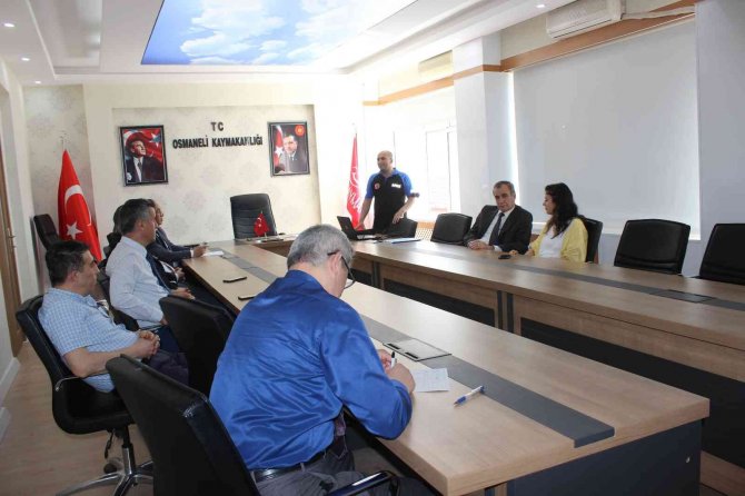 Afad’ın Osmaneli’nde ’Afet, Deprem Ve Yangın Eğitimi’