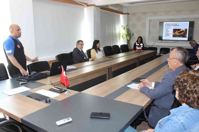 Afad’ın Osmaneli’nde ’Afet, Deprem Ve Yangın Eğitimi’