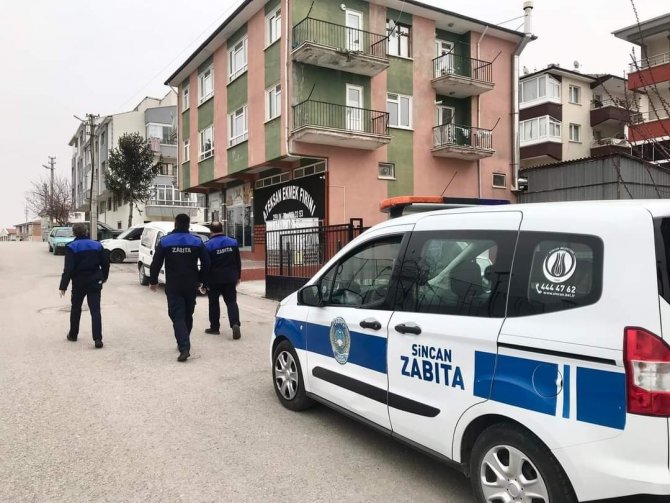 Sincan Belediyesi Zabıta Ekipleri Bayram Öncesi Tatlı Denetimine Çıktı