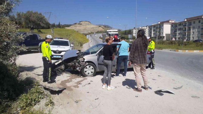 Söke’de Trafik Kazası: 1 Yaralı