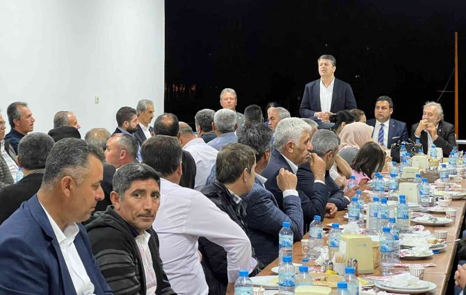 Milletvekili Tutdere, Muhtarlarla İftarda Bir Araya Geldi