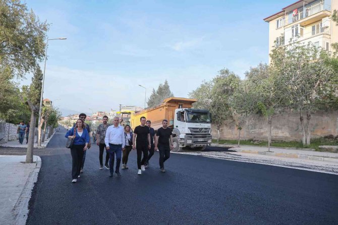 Denizli’de Caddeler Yenilenmeye Devam Ediyor
