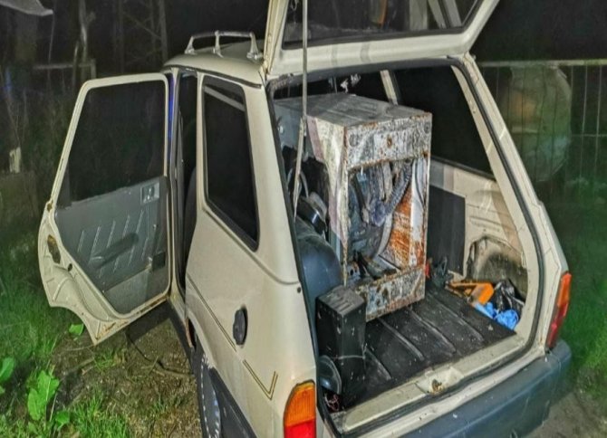 Hurda Hırsızlarını Jandarma Suçüstü Yakaladı