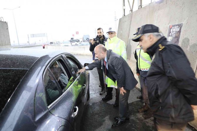 Ağrı’da Bayram Öncesi Trafik Denetimi Yapıldı