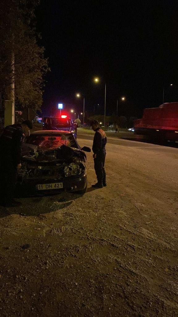 Bilecik’teki Trafik Kazasında 1 Kişi Yaralandı