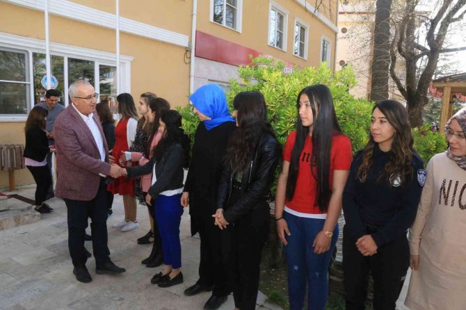 Çameli’nde Başkan Arslan Personeliyle Bayramlaştı