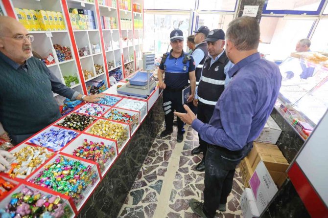 Zabıta Ekiplerinden Bayram Öncesi Denetim