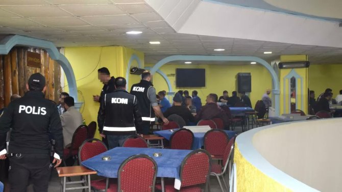 Erzincan’da "Kumar, Tombala Ve Oyun Makineleri" Uygulaması