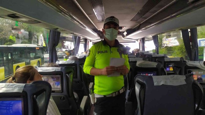 Esenler Otogarı’nda Yolcu Otobüslerde Sıkı Denetim