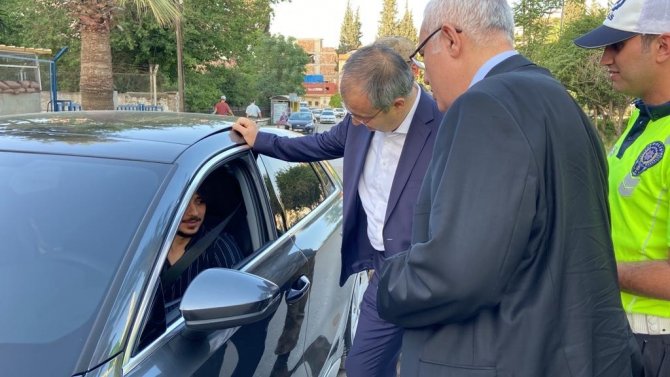 Kırıkhan’da Emniyet Kemerinin Önemini Anlatan Uygulama Yapıldı