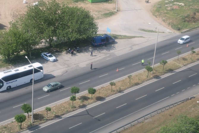 Bayram Öncesi Manisa’da Helikopterli Trafik Denetimi