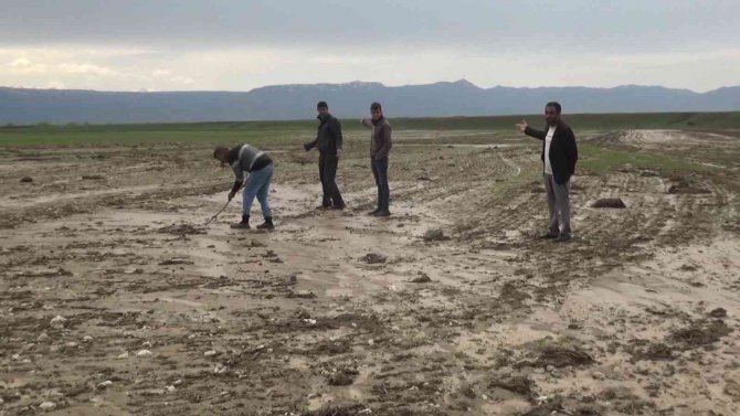 Muş’ta Tarım Arazileri Su Altında Kaldı