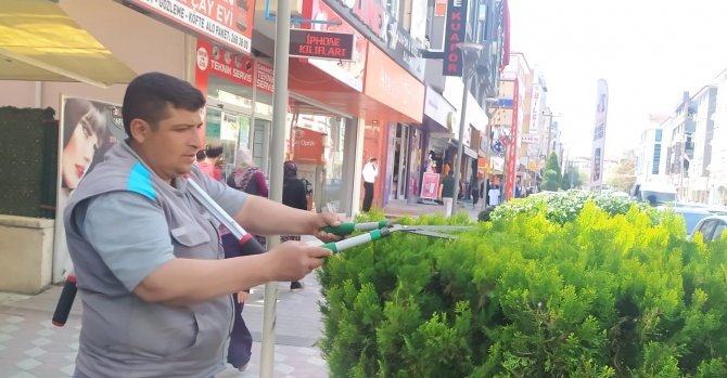 Sincan’da Ağaçlar Budanıyor, Çocuk Oyun Alanlarının Gerekli Bakımları Yapılıyor