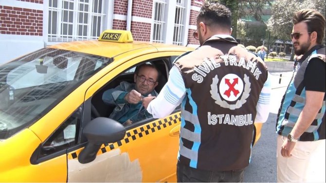 Şişli’de Ticari Taksilere Yönelik Denetim