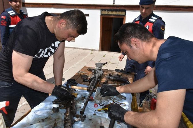 İ̇nönü Savaşlarında Kullanılan Silahların Bakımları Yapıldı