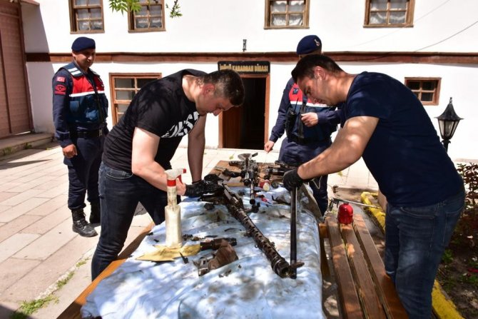 İ̇nönü Savaşlarında Kullanılan Silahların Bakımları Yapıldı