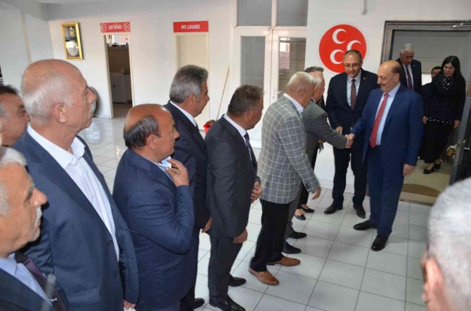 Bakan Bilgin: “Kalkınmanın Temel Şartı Alt Yapı”