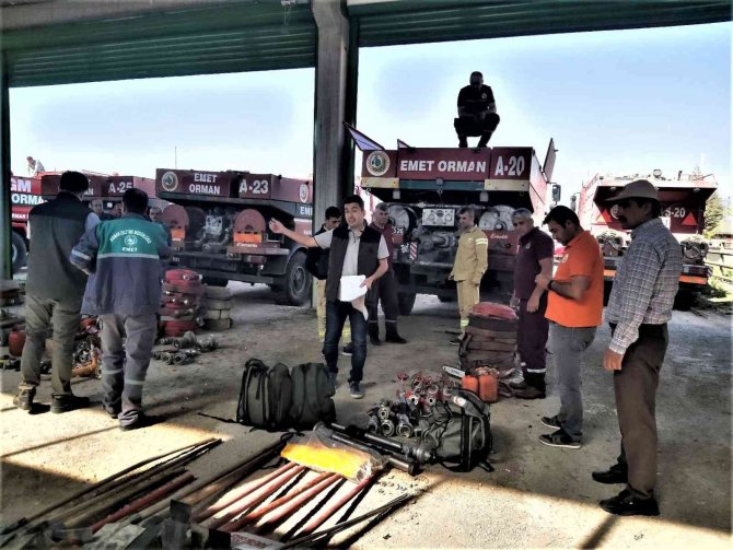 Emet Orman İ̇şletme Müdürlüğü’nde İş Başı Eğitimi