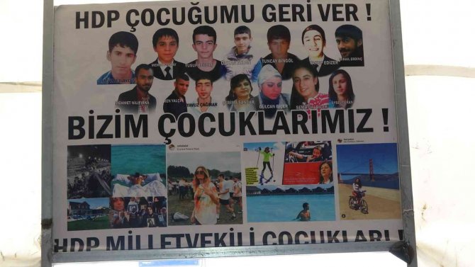 Pkk-hdp Mağduru Ailelerin Kararlı Direnişi 970’inci Gününde