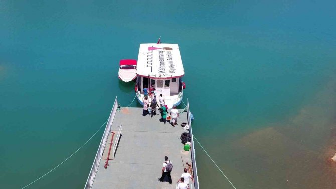 Menzelet Barajı’nda Tekne Turları Başlıyor