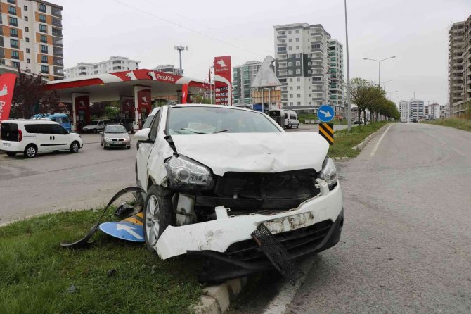 Samsun’da Trafik Kazası: 2 Yaralı