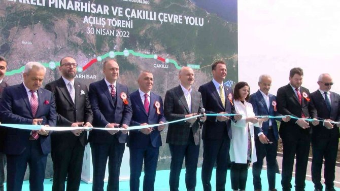 Pınarhisar Çakıllı Çevreyolu Açıldı: Milyonlarca Lira Tasarruf Sağlanacak