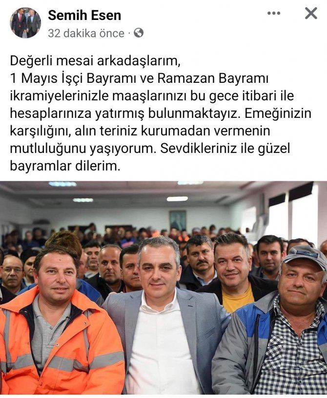 Esen Personelinin Yüzünü Güldürdü