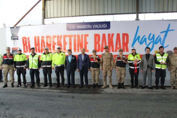 Mardin’de Bayram Öncesi Emniyet Kemeri Uygulaması