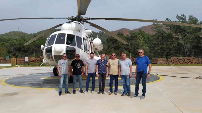 Muğla’da İlk Yangın Helikopteri Göreve Başladı