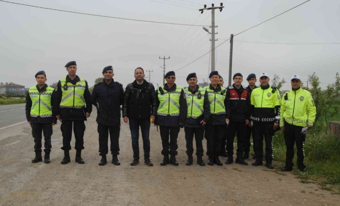 Jandarmadan Dron Destekli “Bayramınız Kemerli Olsun” Uygulaması