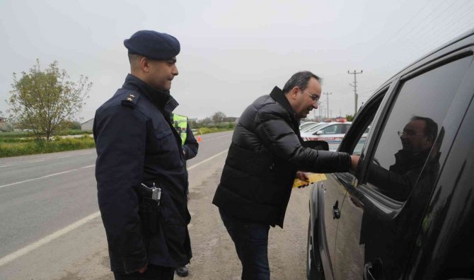 Jandarmadan Dron Destekli “Bayramınız Kemerli Olsun” Uygulaması