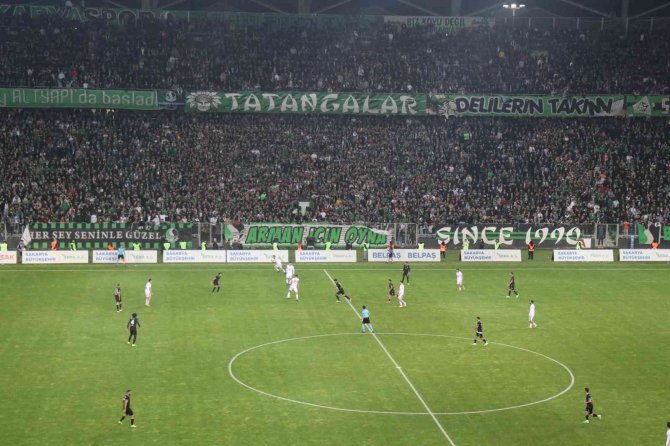 Tff 2. Lig: Sakaryaspor: 1 - Kahramanmaraşspor: 0