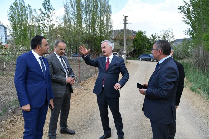 Vali Seymenoğlu, Eğirdir İlçesinde İncelemelerde Bulundu