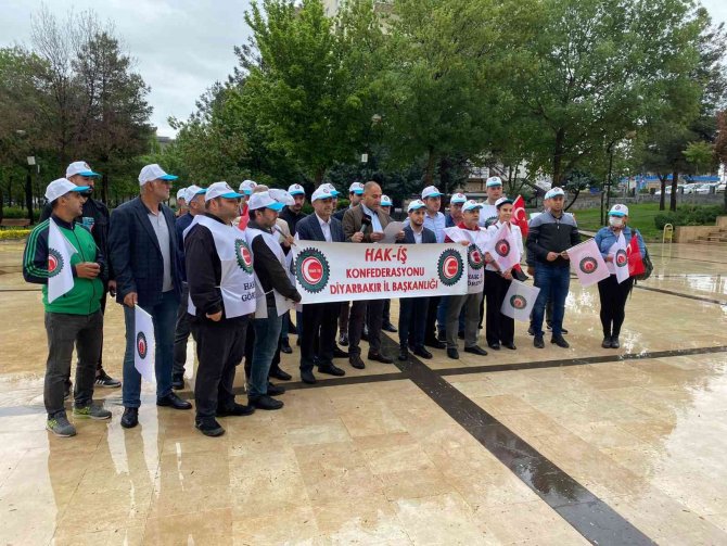 Diyarbakır Hak-i̇ş 1 Mayıs Kutlaması