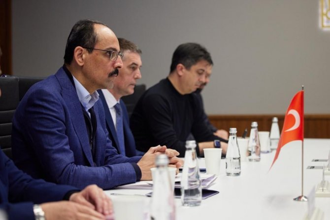 Cumhurbaşkanlığı Sözcüsü Kalın’dan Kiev’e Ziyaret