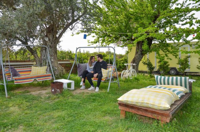 İ̇zmir’deki Kamp Alanlarında Bayram Yoğunluğu