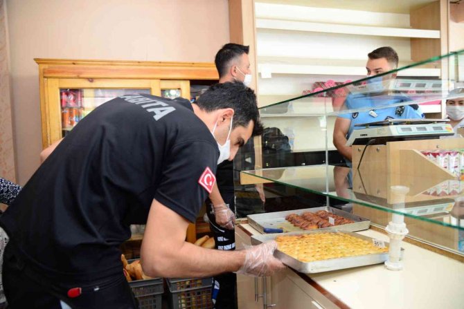 Kahramankazan Zabıtası Bayram Teyakkuzunda