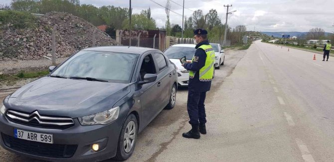 Jandarmadan Bayram Öncesi Dronlu Denetim