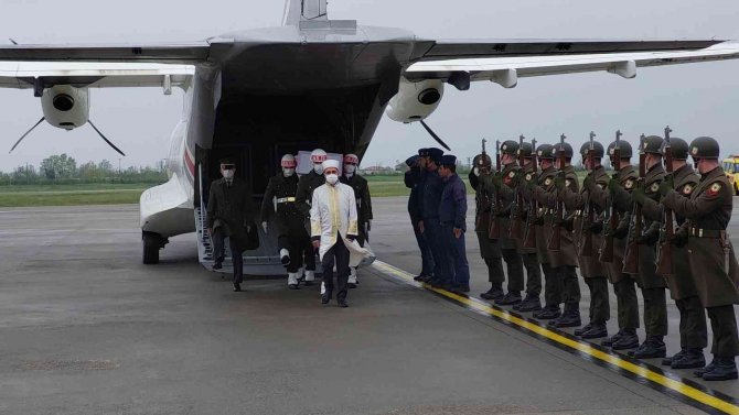 Samsun Şehidini Gözyaşları İçinde Karşıladı