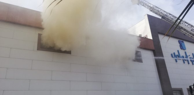 Şanlıurfa’da İplik Fabrikasında Korkutan Yangın