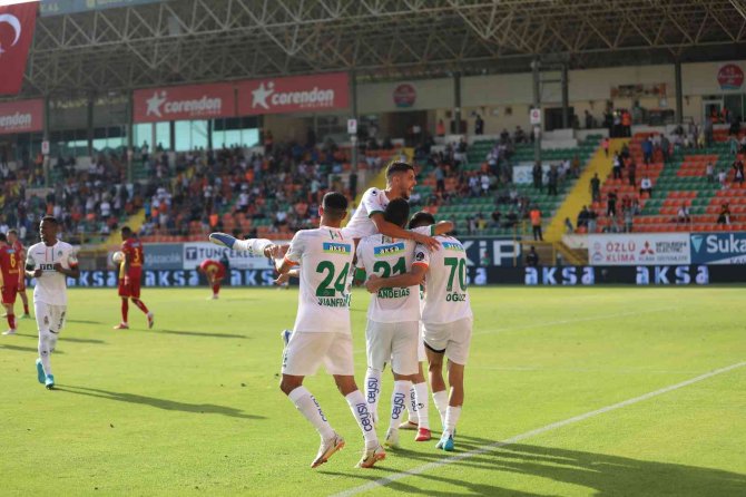 Spor Toto Süper Lig: Aytemiz Alanyaspor: 2 - Yeni Malatyaspor: 1 (Maç Sonucu)