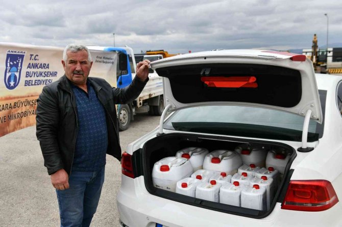 Çiftçilere Sıvı Gübre Desteği Bayram Öncesi Tamamlandı