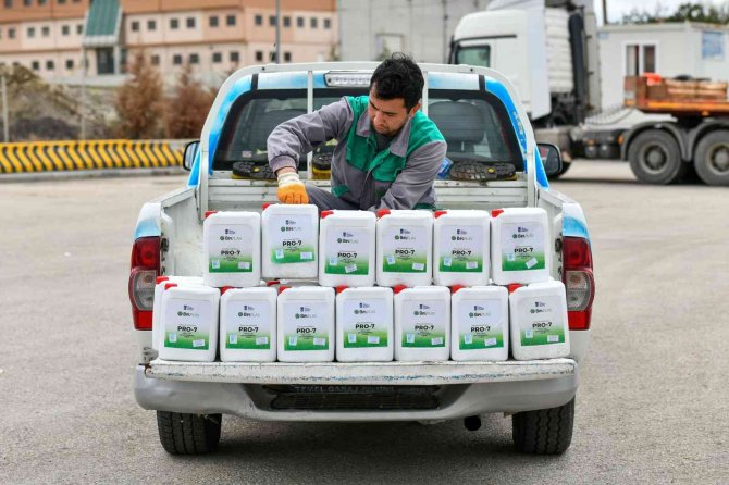 Çiftçilere Sıvı Gübre Desteği Bayram Öncesi Tamamlandı