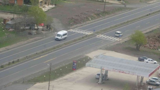 Bingöl’de Bayramda Helikopter Destekli Trafik Denetimi